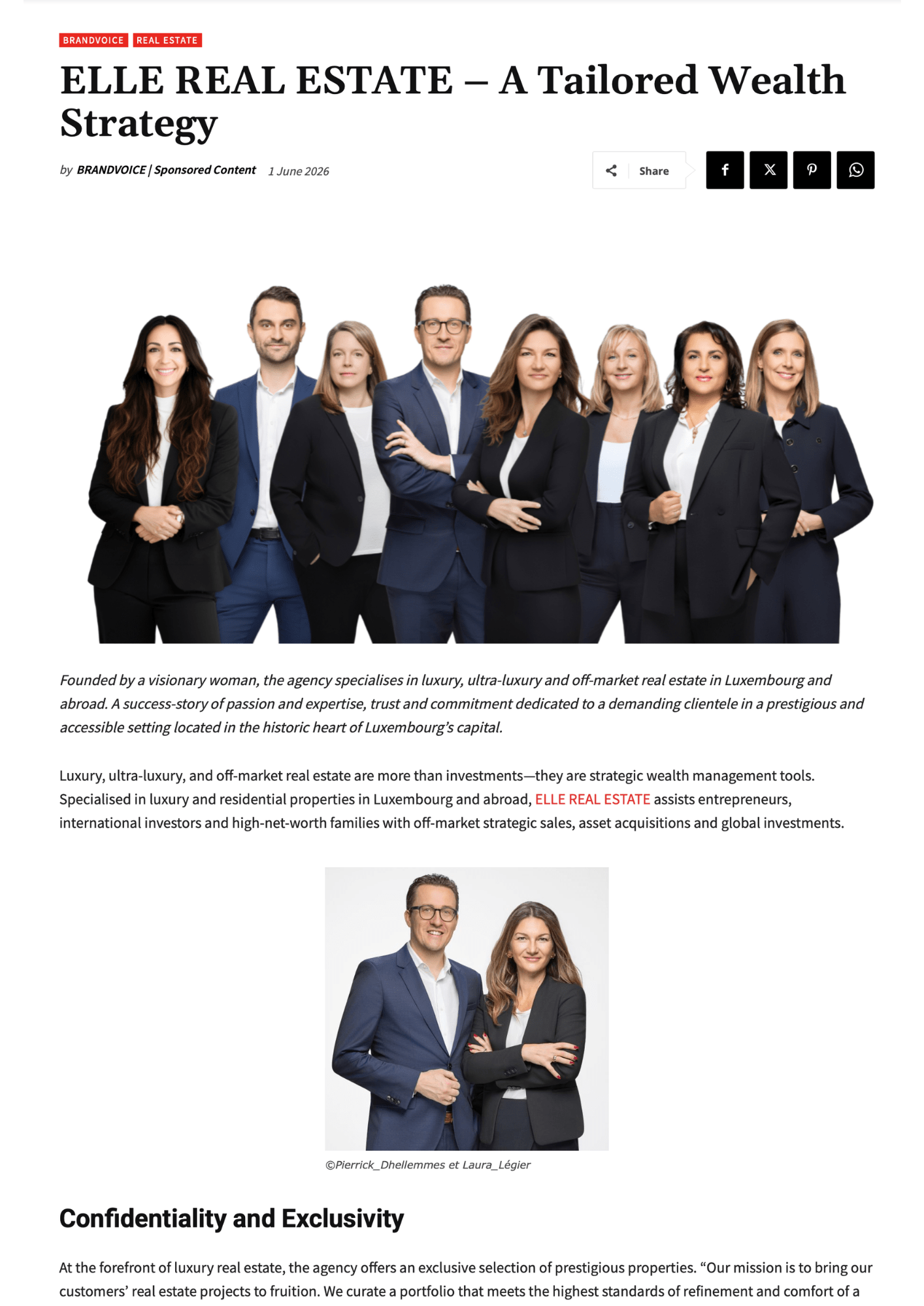 Elle Real Estate: A Tailored Wealth Strategy